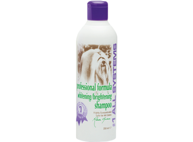 1 All Systems Whitening Shampoo шампунь отбеливающий для яркости окраса для собак и кошек