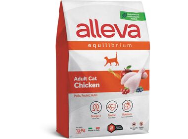 Alleva Equilibrium Adult Chicken сухой корм для взрослых кошек с курицей