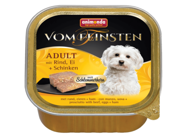 Animonda Vom Feinsten Gourmet Centre Adult консервы для собак с говядиной, яйцом и ветчиной
