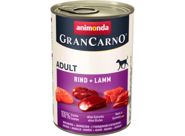 Animonda GranCarno консервы для собак c говядиной и ягненком