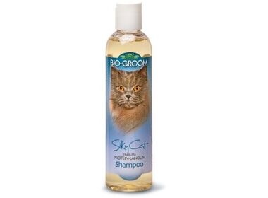 Bio-Groom Silky Cat Shampoo шампунь-кондиционер для кошек с протеином и ланолином