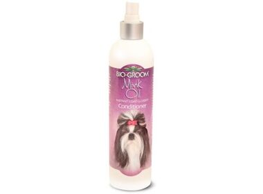 Bio-Groom Mink Oil спрей-кондиционер с норковым маслом для блеска и роста шерсти для собак и кошек