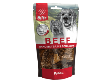 BLITZ BEEF лакомство сублимированное для собак - Рубец
