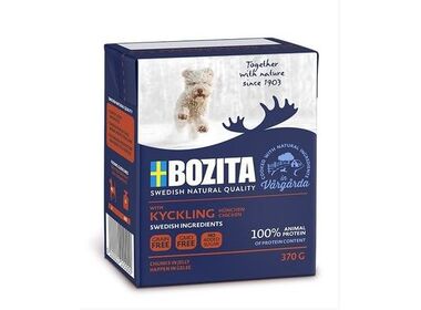 Bozita консервы для собак кусочки в желе с курицей