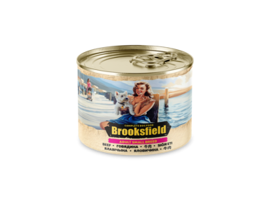 Brooksfield Adult Small Breed Dog консервы для собак мелких пород с говядиной и рисом