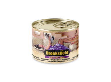 Brooksfield Adult Small Breed Dog консервы для собак мелких пород говядина с ягненком и рисом