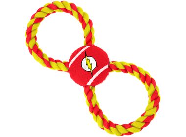 Buckle-Down Флэш игрушка для собак - грейфер мячик на верёвке (29 см.)