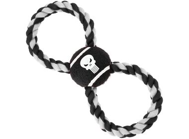 Buckle-Down Каратель игрушка для собак - грейфер мячик на верёвке (29 см.)