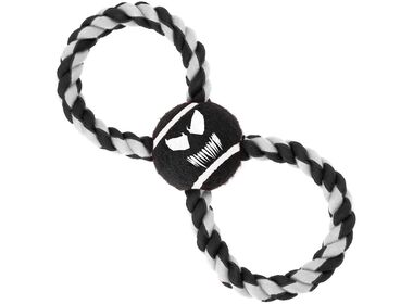 Buckle-Down Веном игрушка для собак - грейфер мячик на верёвке (29 см.)