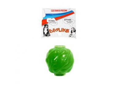 Doglike Dental Care игрушка для собак - Мяч Космос зеленый (7 см.)