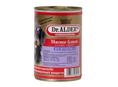 Dr.Alders консервы для собак с ягненком