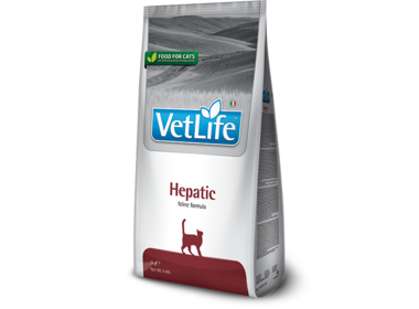 Farmina Vet Life Hepatic сухой корм для кошек при хронической печеночной недостаточности