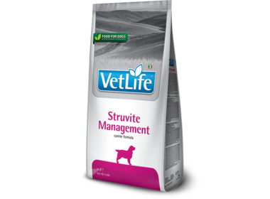 Farmina Vet Life Struvive Management сухой корм для собак для лечения уролитов в нижних отделах мочевыводящих путей