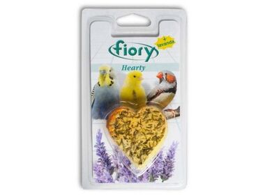 FIORY Hearty био-камень для птиц с лавандой в форме сердца
