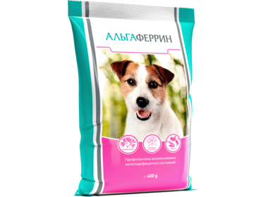 Альгаферрин - витаминно-минеральный функциональный корм для щенков и взрослых собак 