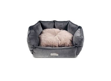 Freep Lounge лежанка для кошек и собак мелких пород серая 45х45x20 см.