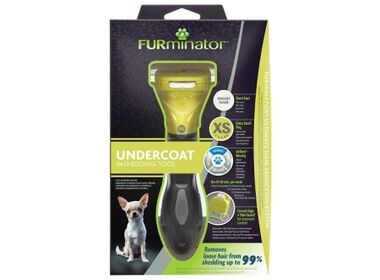 FURminator XS Short Hair Tool Toy Dog фурминатор для короткошерстных собак миниатюрных пород