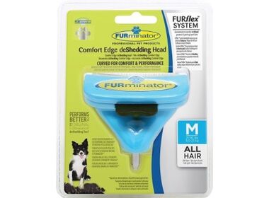 FURminator FURflex M All Hair Medium Dog насадка для фурминатора для собак средних пород всех типов шерсти в период линьки