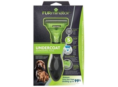 FURminator S Long Hair Small Dog фурминатор для длинношерстных собак мелких пород