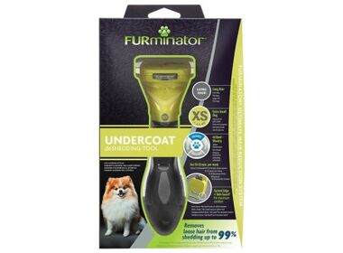 FURminator XS Long Hair Toy Dog фурминатор для длинношерстных собак миниатюрных пород