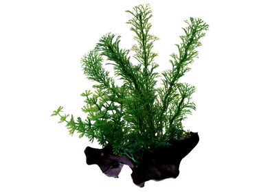Homefish растение для аквариумов пластиковое с грузом (18 см.)