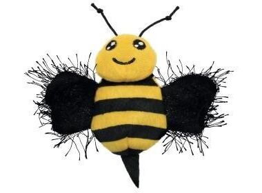 KONG Better Buzz Bee игрушка для кошек "Пчела" с хрустом и кошачьей мятой
