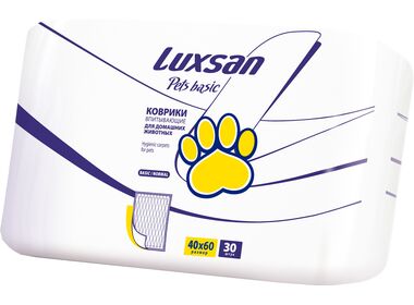 Luxsan Basic впитывающие коврики для животных (60*40 см.)