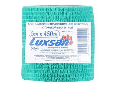 Luxsan бинт самофиксирующийся с горькой пропиткой 5х450 см.