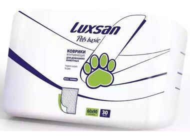 Luxsan Basic впитывающие коврики для животных (60*90 см.)
