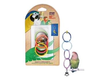 Penn-Plax игрушка для птиц Олимпийские кольца средние