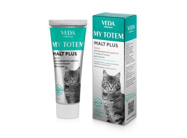 My Totem Malt Plus паста для вывода шерсти у кошек