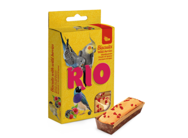 Rio бисквиты для всех видов птиц с лесными ягодами