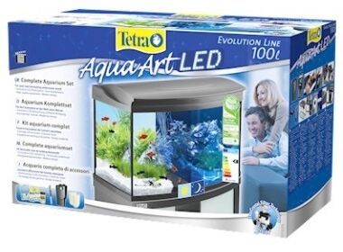 Tetra AquaArt LED аквариумный комплекс серый 100 л.