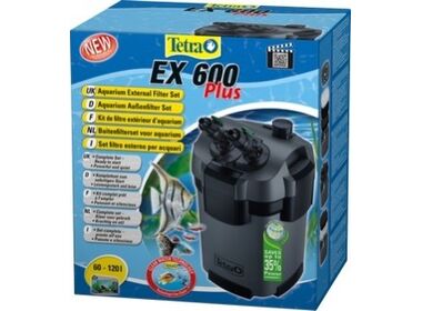 Tetra EX 600 Plus внешний фильтр для аквариумов 60-120 л.