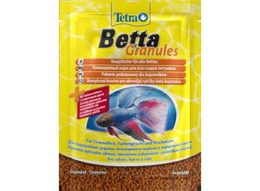 Tetra Betta Granules корм для петушков и других видов лабиринтовых рыб в гранулах
