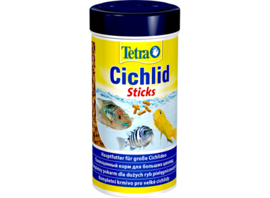 Tetra Cichlid Sticks корм для всех видов цихлид и других крупных декоративных рыб в палочках