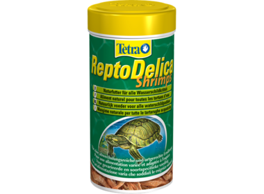 Tetra ReptoDelica Shrimps лакомство для водных черепах - креветки