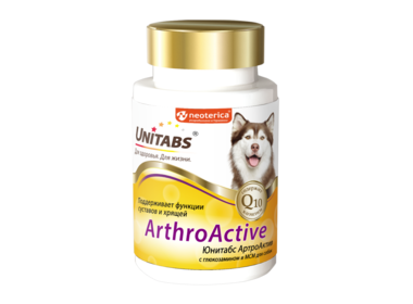 Unitabs ArthroActive витаминно-минеральный комплекс для собак для укрепления суставов и хрящей