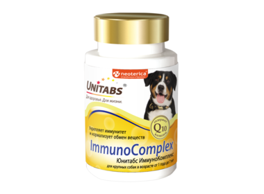 Unitabs ImmunoComplex витаминно-минеральный комплекс для собак крупных пород для усиления иммунитета