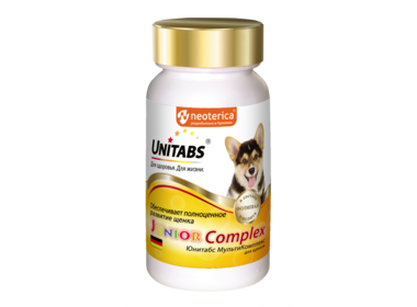 Unitabs JuniorComplex витаминно-минеральный комплекс для щенков для полноценного развития