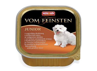 Animonda Vom Feinsten Junior консервы для щенков с печенью домашней птицы