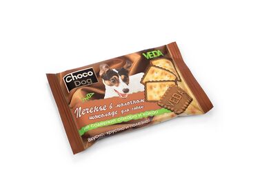 Choco Dog лакомство для собак - печенье в молочном шоколаде