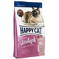 Happy Cat Supreme Fit&Well Adult Sterilised сухой корм для стерилизованных кошек с говядиной 