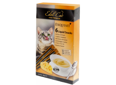  Edel Cat лакомство для кошек - крем-суп с сыром и таурином
