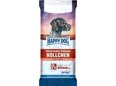 Happy Dog лакомство для собак "Жевательные колбаски с рубцом" 