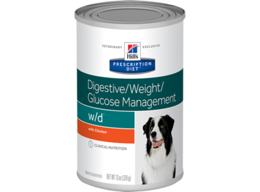 Hill's PD W/D консервы для собак - контроль веса