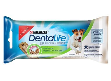 Dentalife лакомство для собак мелких пород - поддержание здоровья полости рта (1 шт.)