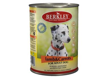 Berkley Adult Lamb&Carrots консервы для собак с ягненком и морковью