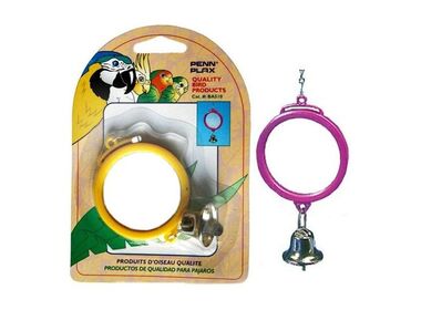Penn-Plax игрушка для птиц "Зеркало с колокольчиком"