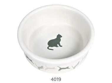 Trixie миска керамическая с рисунком Кошка
